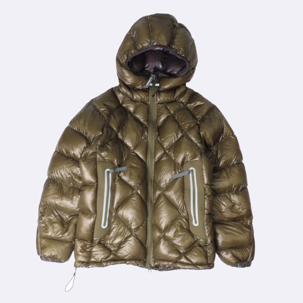 앤드원더 다이아몬드 퀼팅 패딩 점퍼 M사이즈