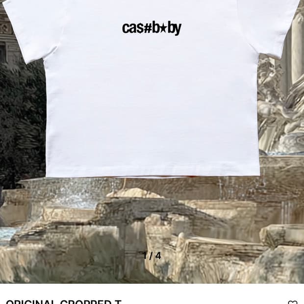 Cashbaby 캐시베이비 반팔 크롭스타일