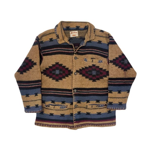 jpn 에스닉 나바호니트가디건