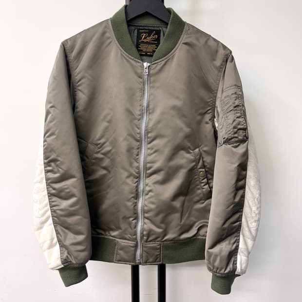 루커 바이 네이버후드 Ma-1 봄버 자켓