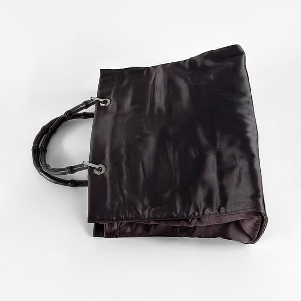 90~00s 구찌 톰 포드 뱀부 나일론 토트백