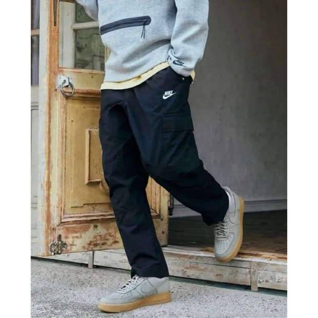나이키 23 우븐 블랙 카고 팬츠 XXL