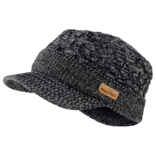 몽벨 케이블 니트 워크 캡 그레이