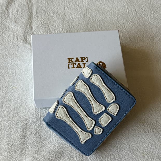 [한정상품/미개봉새상품] kapital 떰즈 업 본 지갑 미니
