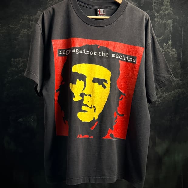 (XL) 90s RATM 체 게바라 빈티지 밴드티