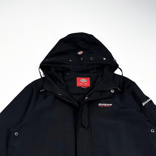 디키즈 오리지널 블랙 포켓 바람막이 자켓 (S)