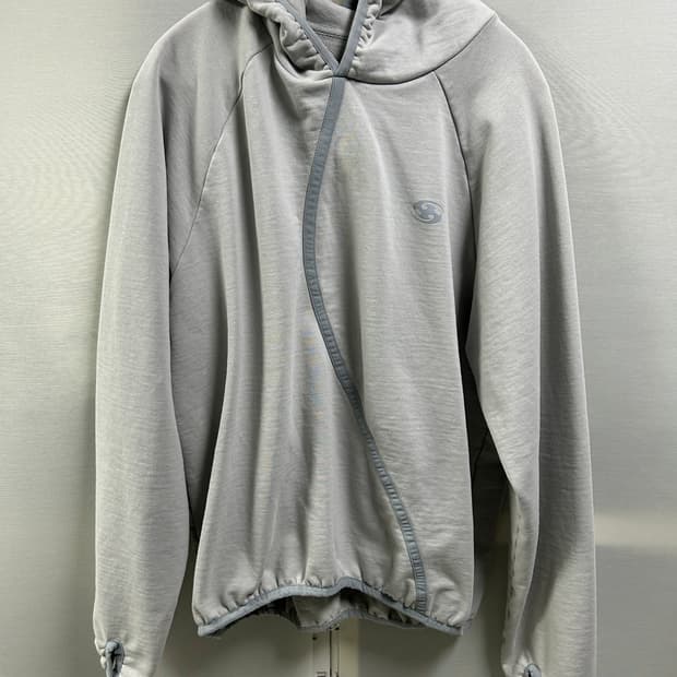 산산기어 테이프드 후드 그레이 - 23SS 2사이즈