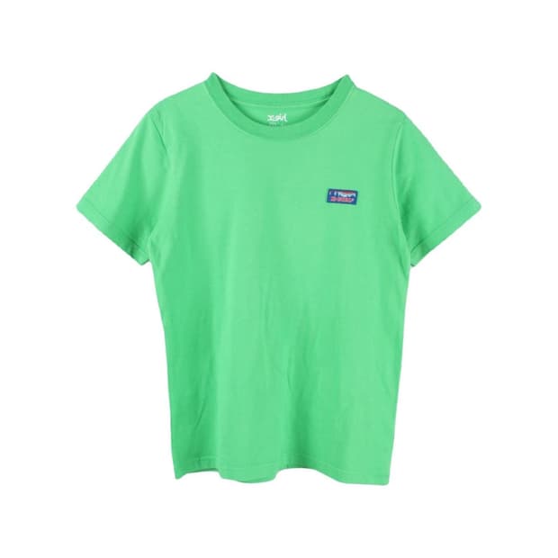 엑스걸 X-girl 그린 반팔티셔츠 size 1