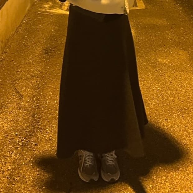 자라 울 스커트