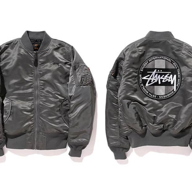 [판매] 스투시 알파인더스트리 35주년 ma-1 (2015FW)