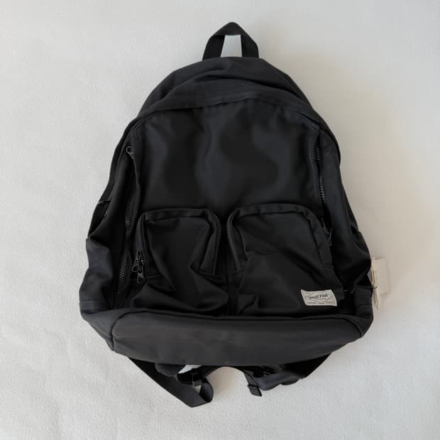 Mill Flat 나일론 백팩(YKK zip, 택 달린 제품)