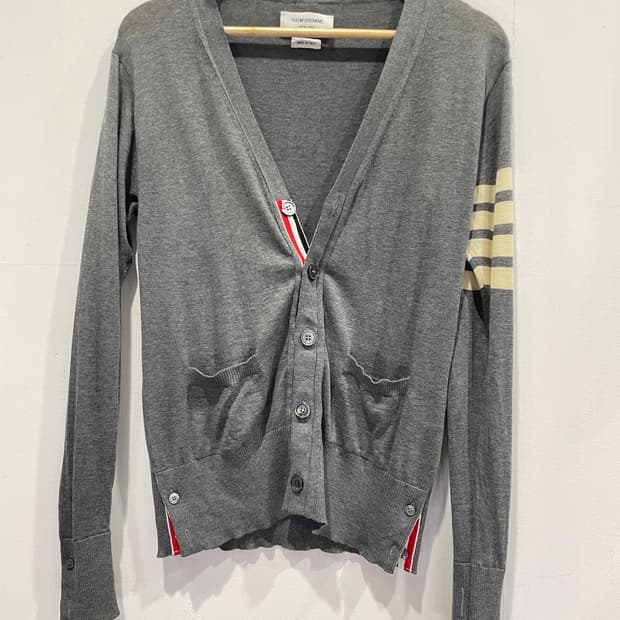 톰브라운 그레이 울 가디건 사이즈 1 정품