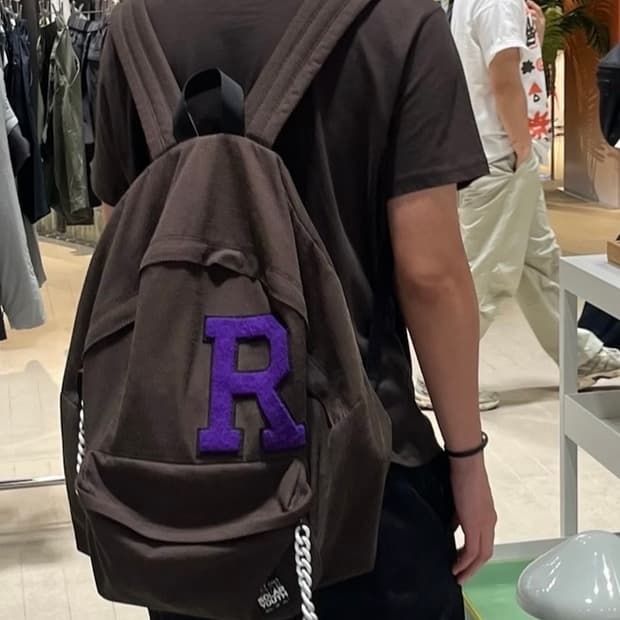 라프시몬스 이스트팩 R로고 백팩