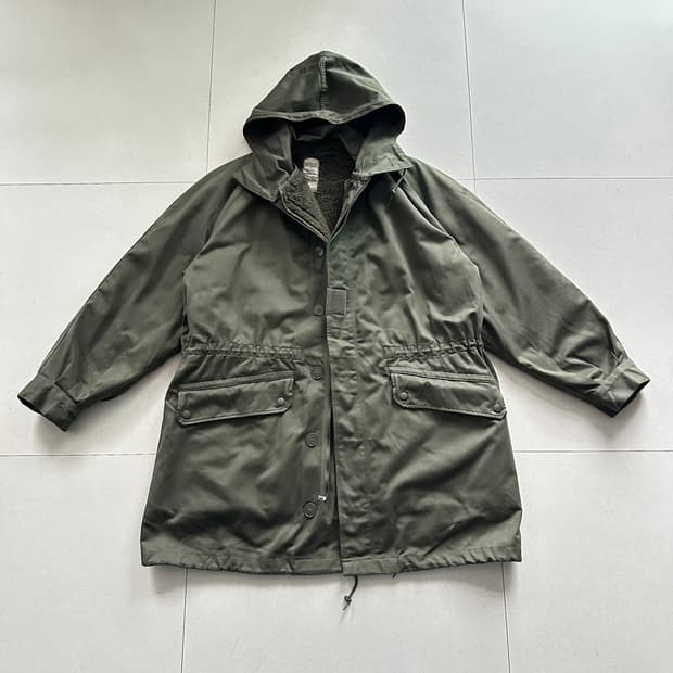 80s 프렌치 아미 프랑스군 M-64 파카 내피포함 