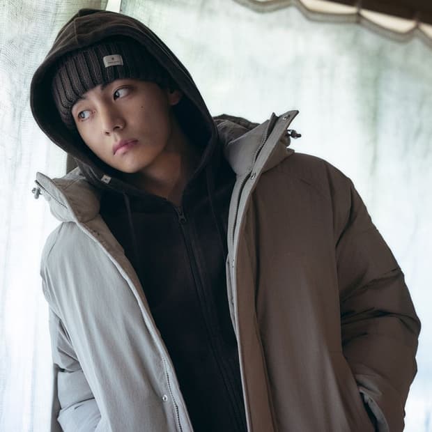 스노우피크 폴디드 비니 브라운