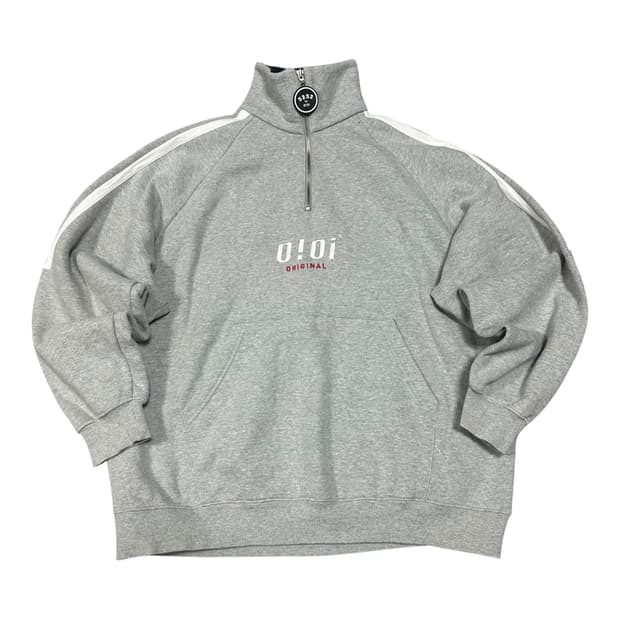 ✨ (바배) OiOi 오아이오아이 기모 반집업 맨투맨