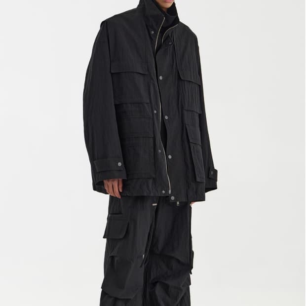 [L]유스 x 시리즈 오버사이즈 필드 자켓