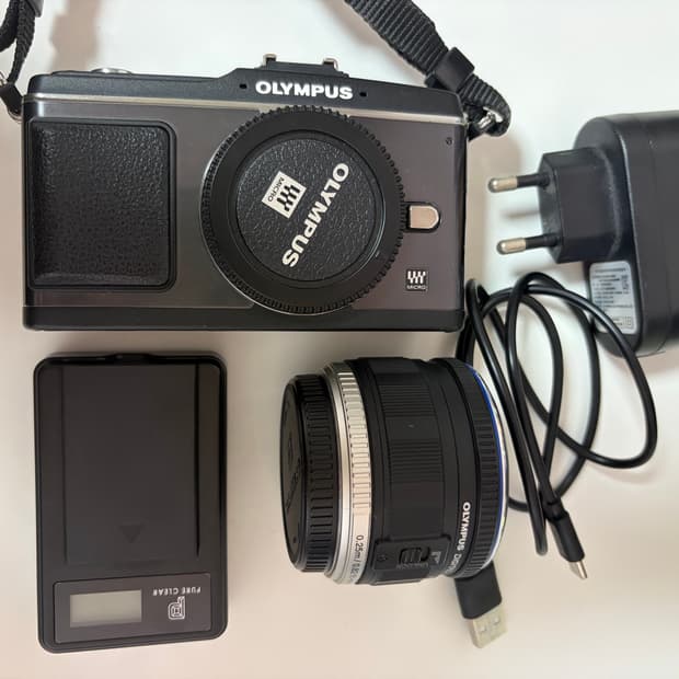 Olympus PEN 올림푸스 펜E-P2 미러리스 카메라 블랙