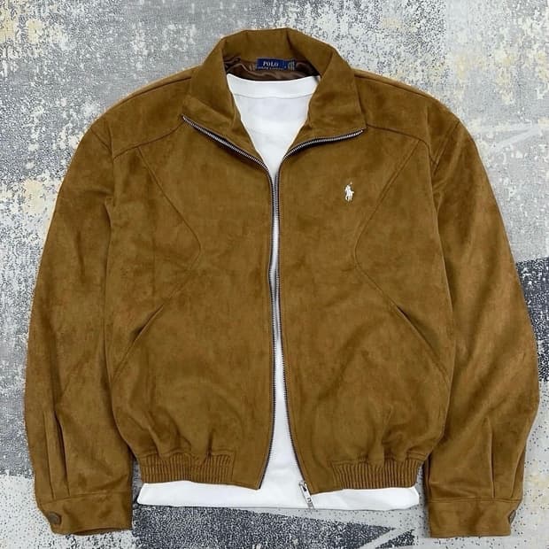 폴로 스웨이드 자켓 판매합니다