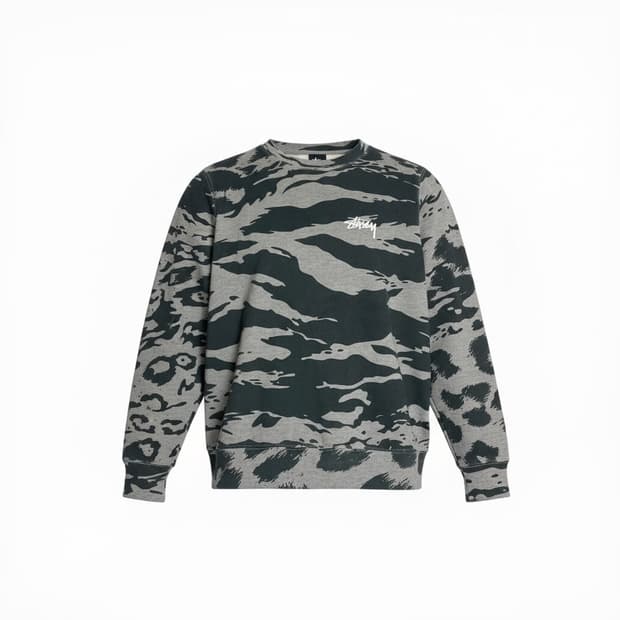 스투시 90s 카모 맨투맨 M