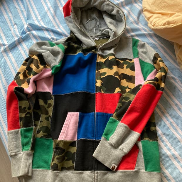 베이프 후드집업