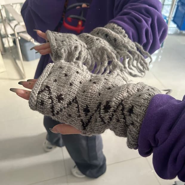 3G FRINGE ARM WARMER  3G 프린지 암워머