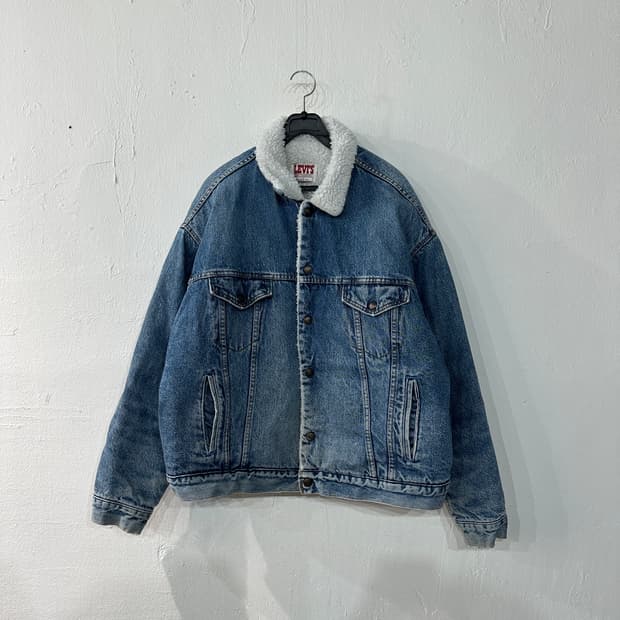 리바이스 USA 양털 청자켓 XL