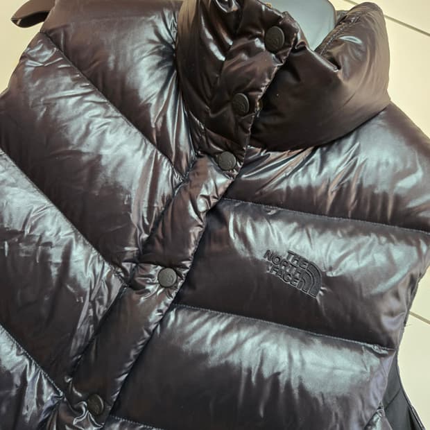 노스페이스 여성 700 구스다운 조끼 패딩