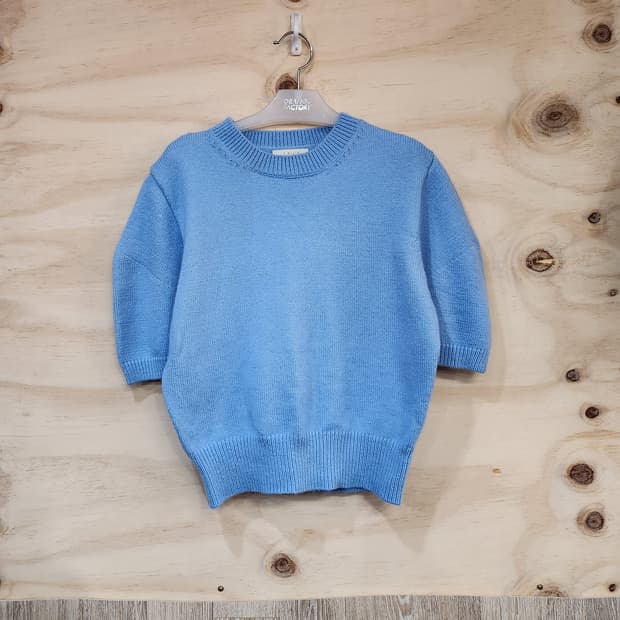 645) 여성 반팔 니트