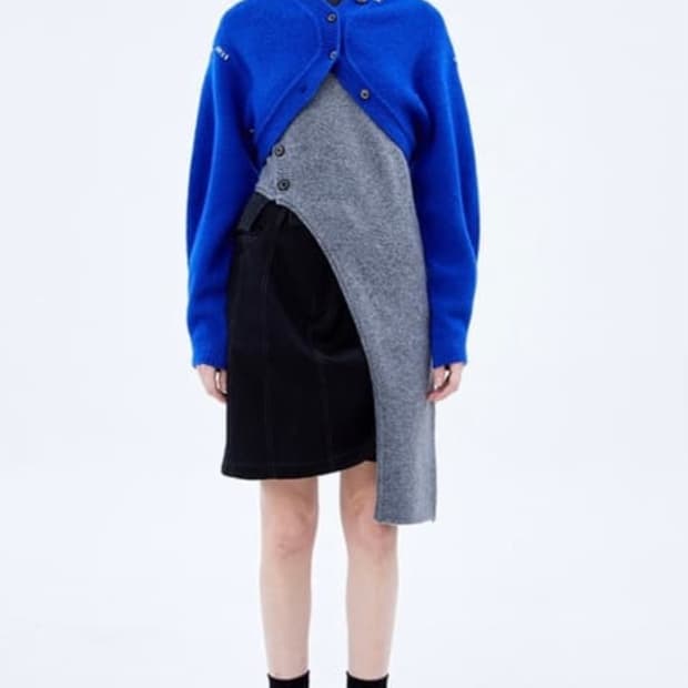 아더에러 언발란스 가디건