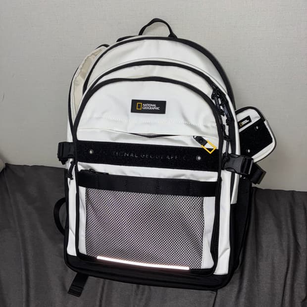 네셔널지오그래픽 라코 백팩 화이트(판매)