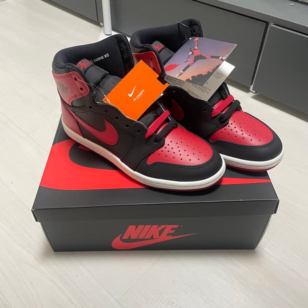 조던 1 하이 85 브레드