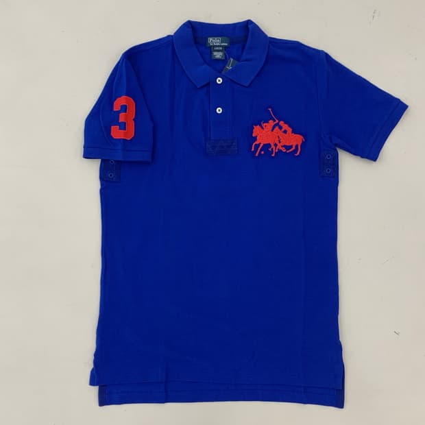 폴로 랄프로렌 보이즈 빅포니 반팔 카라티 XL(20)