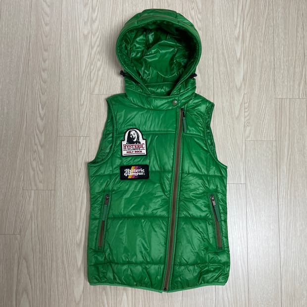  히스테릭글래머 프리마로프트 경량 베스트 HYSTERIC GLAMOUR
