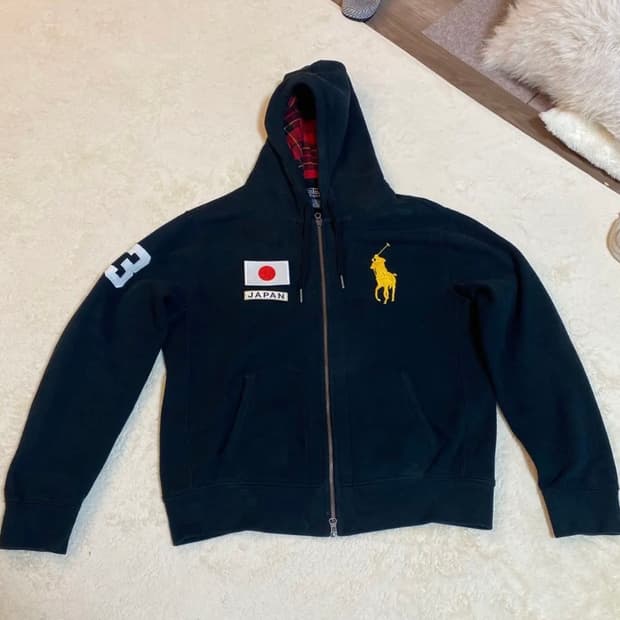 유일매물 폴로 재팬 채크후드