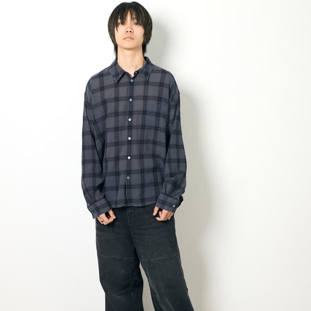 해칭룸 dark navy 셔츠 사이즈 3(M)