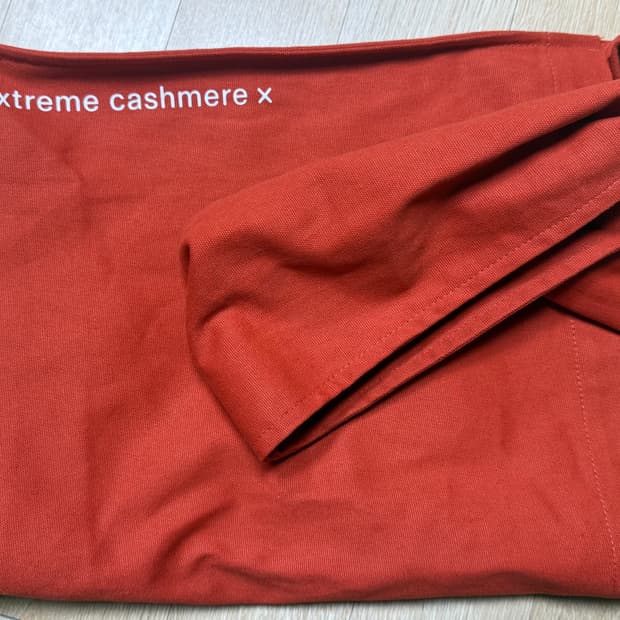 익스트림캐시미어 팝업 백