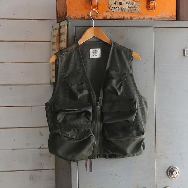 (착용컷) U.S.A.F. 서바이벌 베스트 (남성용 100)