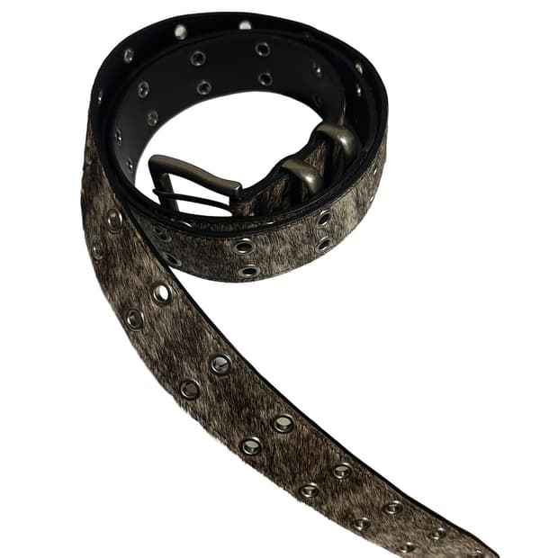 [카미엔 x MJD 더블홀 벨트 OAK BROWN] size os