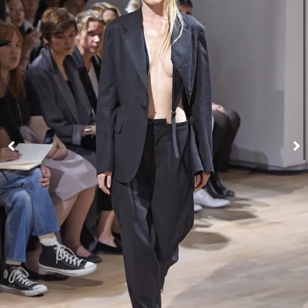 Yohji yamamoto 2015 spring silk jaket