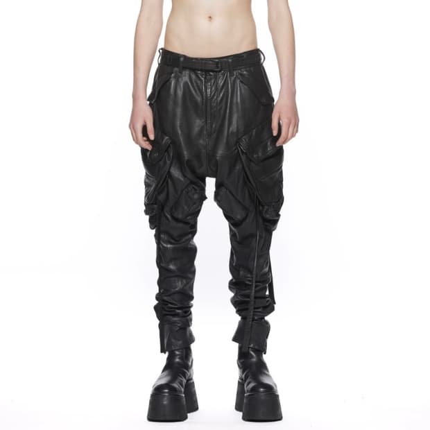 julius 레더 가스마스크 팬츠 3사이즈