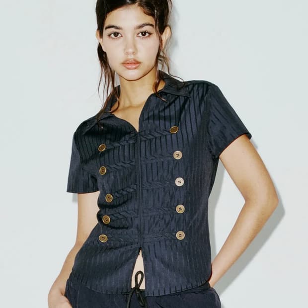 NYXX 엔와이엑스엑스 NAPOLEON SHIRT BLACK 나폴레옹 반