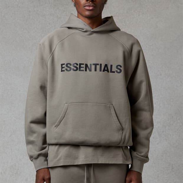 FEAR OF GOD 피어오브갓 에센셜 20FW 프론트로고 후드티