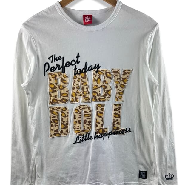 JPN Y2K 레오파드 롱슬리브2166