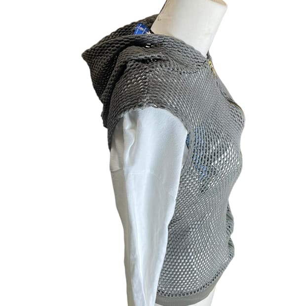Mesh hoodie