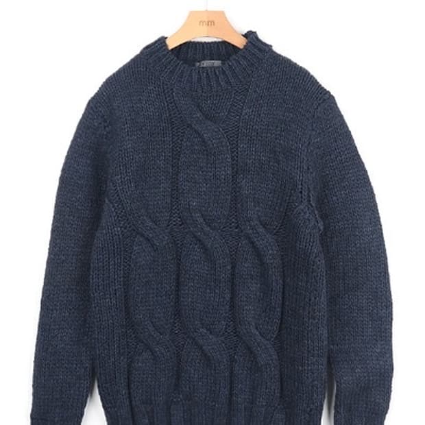 네이비 스웨터 (WISEGUY)