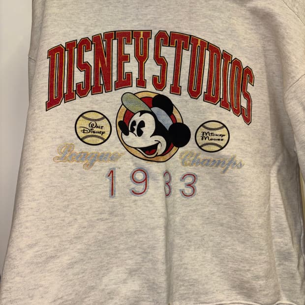 빈티지 디즈니 스튜디오 맨투맨