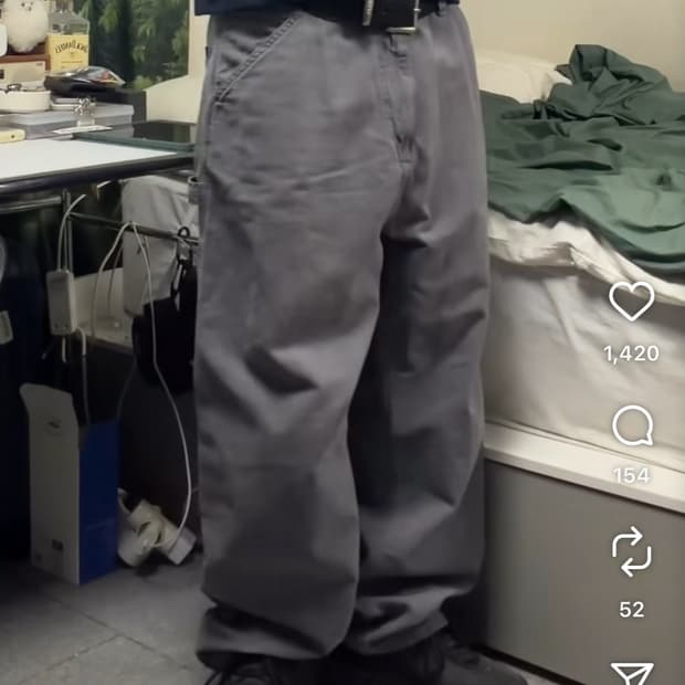 구매글) 칼하트윕 og싱글니 그래파이트(stone dyde) L