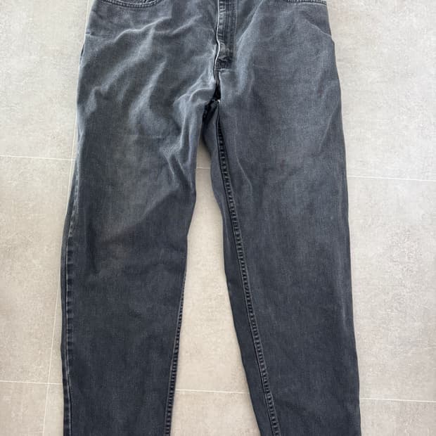 00s made in usa 리바이스 560 흑청