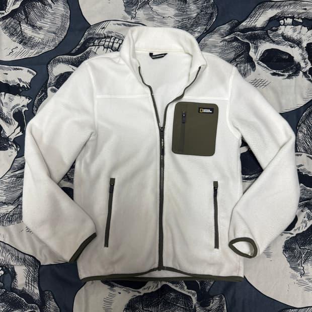 내셔널지오그래픽 플리스 집업 XS사이즈